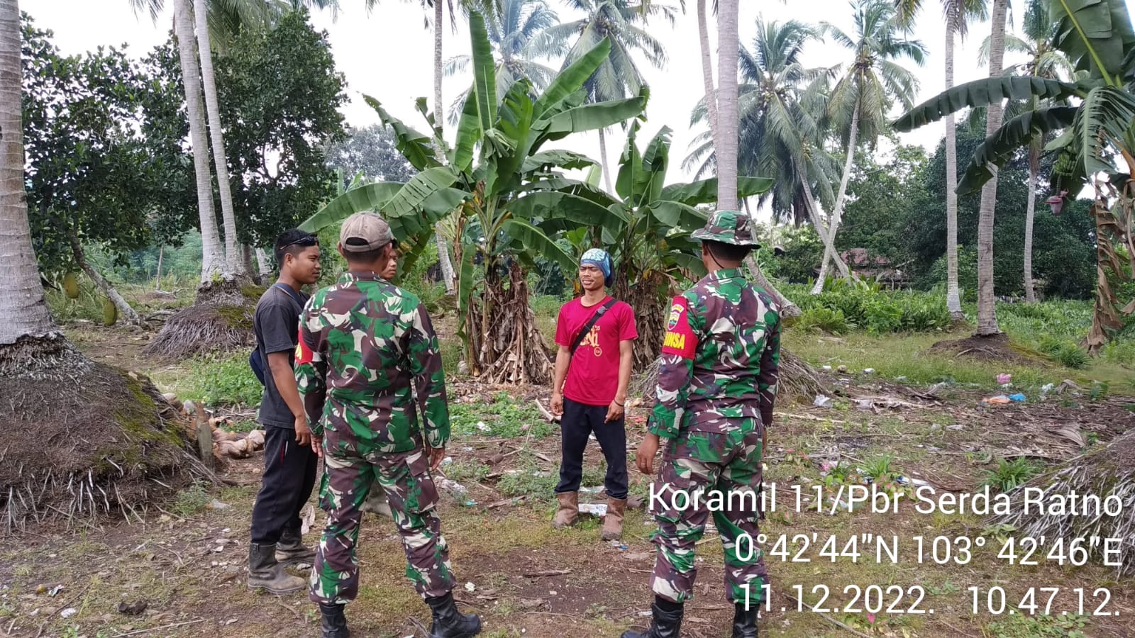 Babinsa Bangkitkan Kesadaran Karhutlah