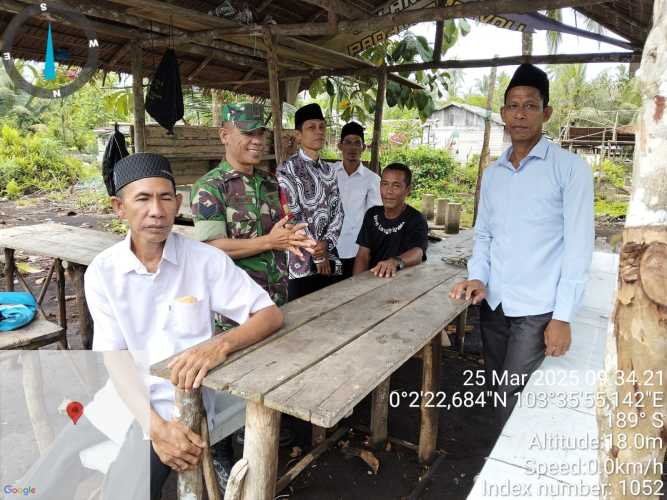 Babinsa Siaga Hadapi Ancaman Keamanan di Bulan Ramadhan