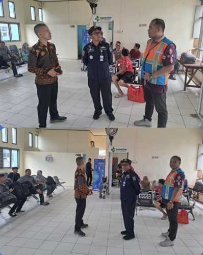 Kepala KSOP Kelas IV Tembilahan Awasi Proses Debarkasi dan Embarkasi Penumpang di Pelabuhan Umum Tembilahan