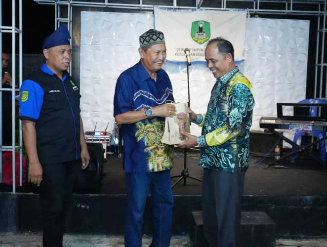 Pj.Bupati Inhil yang Sekaligus Pembina DPW KBB Riau Menghadiri Pembubaran Panitia Aroh Ganal