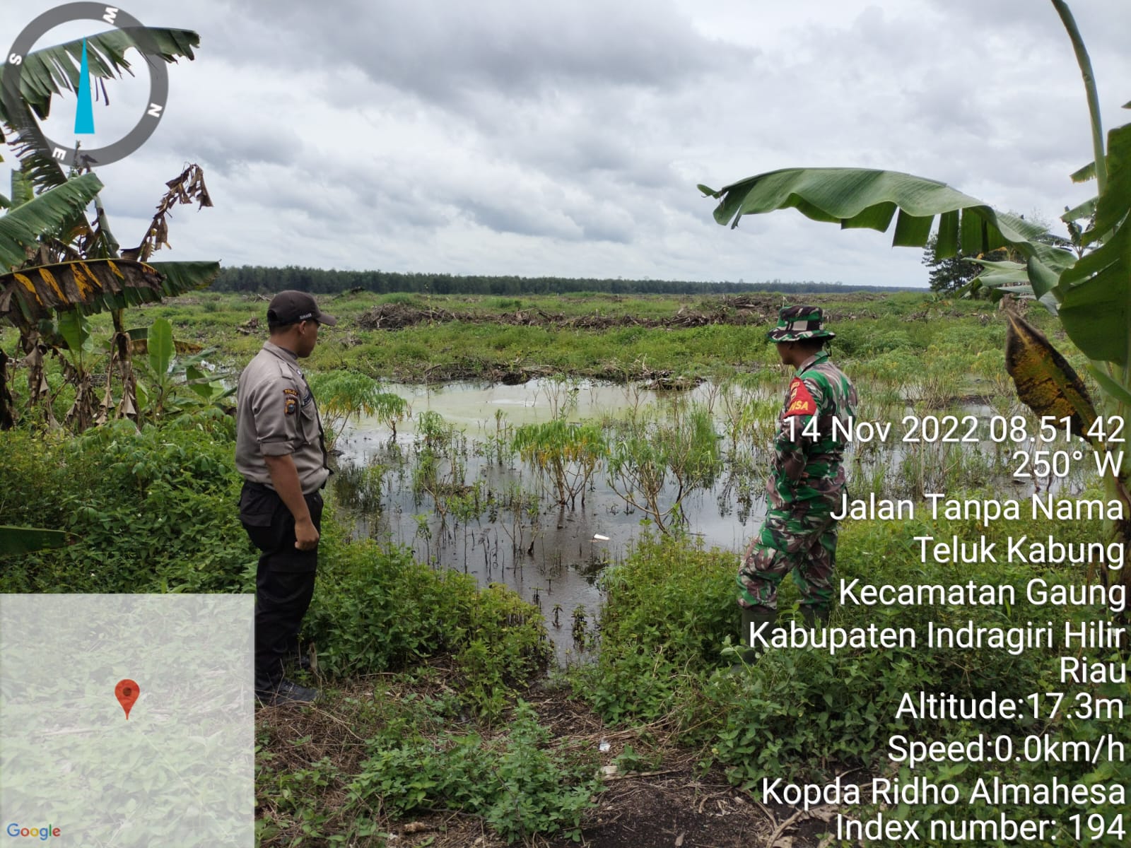 Kopda Ridho Almahesa Patroli Tinjauan