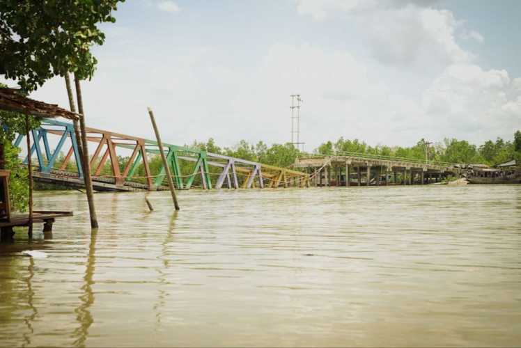 Gubernur Riau Pastikan Pembangunan Dua Jembatan Ambruk di Meranti Tahun 2026