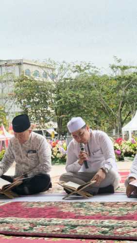 Direktur RSUD Puri Husada Tembilahan Ikuti Khatam Al-Qur'an pada Event Wisata Religi Gema Muharram 1448 H