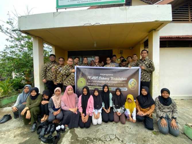 IKAHI Cabang Tembilahan Gelar Anjangsana dan Santuni Yatim Piatu di Panti Asuhan Puri Kasih