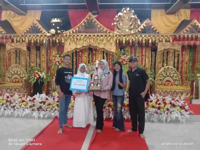 Latihan Siang dan Malam SMP Negeri 5 Raih juara Pertama Tarian Kreasi Remaja Etnis Tabagsel