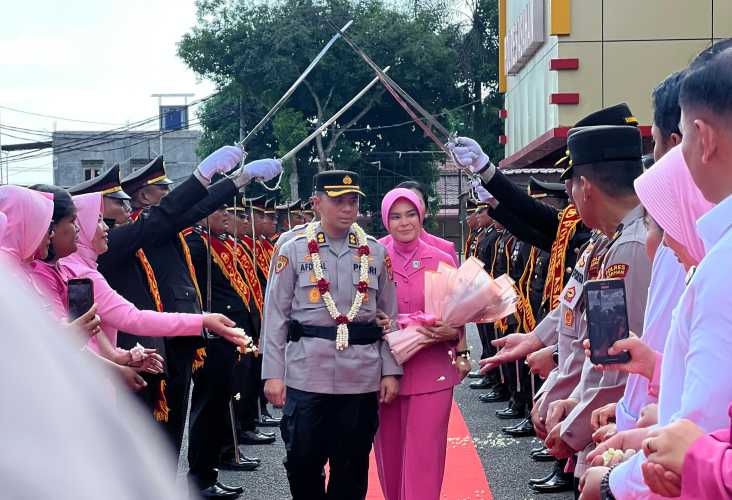 AKBP REVI NURVELANI Pimpin Polres Asahan
