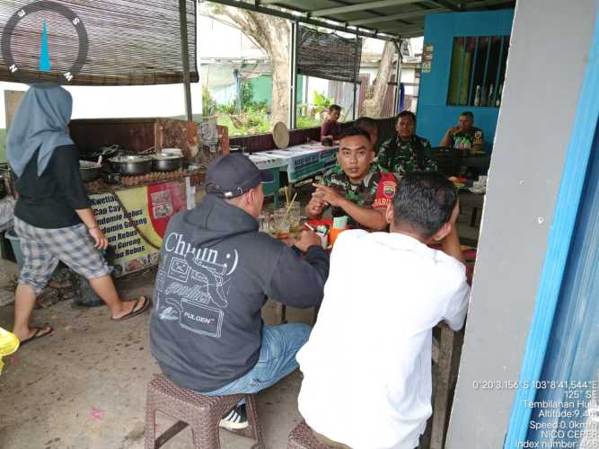 Kopda Niko Lakukan Jam Komsos di Jumat Pagi