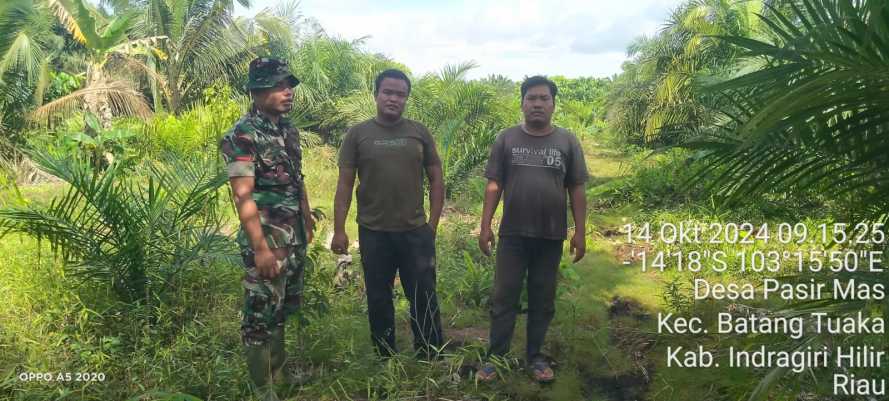 Babinsa Pasir Mas Intens Penyuluhan Pencegahan Karhutlah