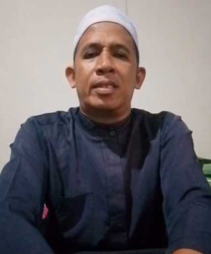 Kepala Desa Terusan Beringin Jaya Memberikan Himbauan Larangan Membakar Hutan dan Lahan