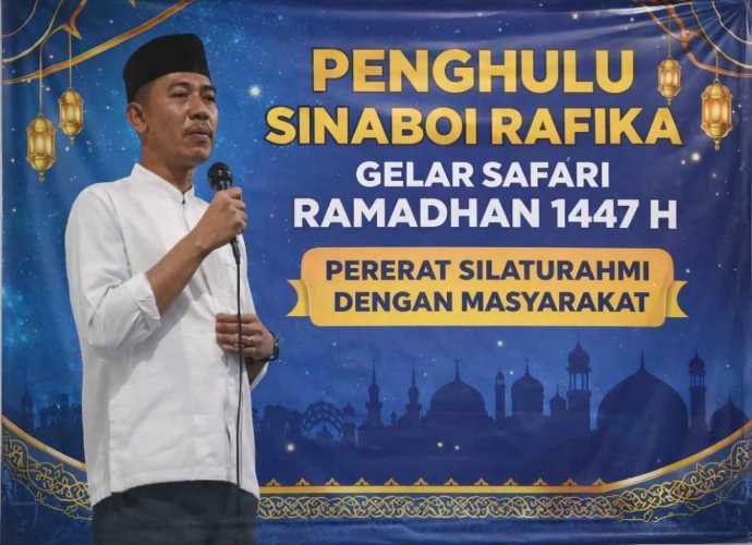 Penghulu Sinaboi Rafika Gelar Safari Ramadhan, Pererat Silaturahmi Dengan Masyarakat