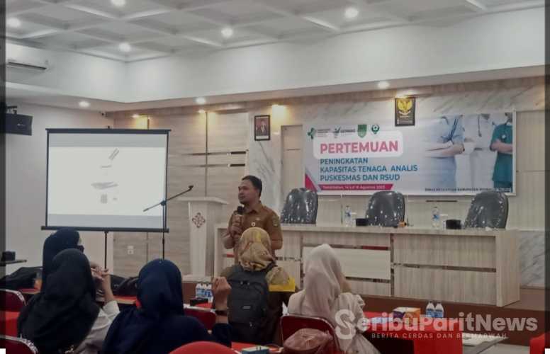 Dinkes Inhil Lakukan Pertemuan Peningkatan Kapasitas Tenaga Analisis Puskesmas Dan RSUD Tahun 2023
