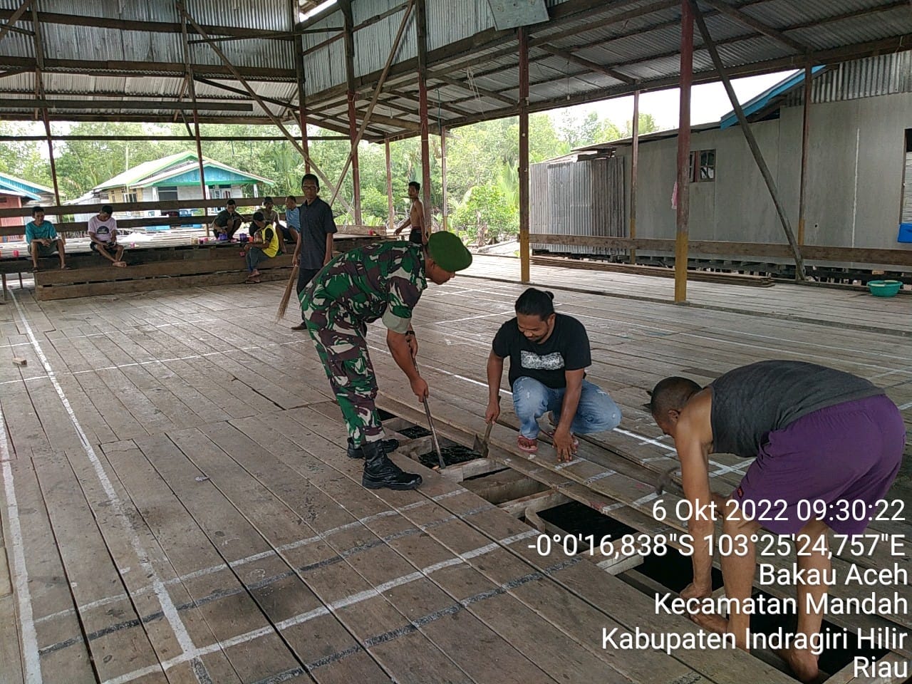 Serda Jimi Faisal Peduli Sarana dan Prasarana Desa