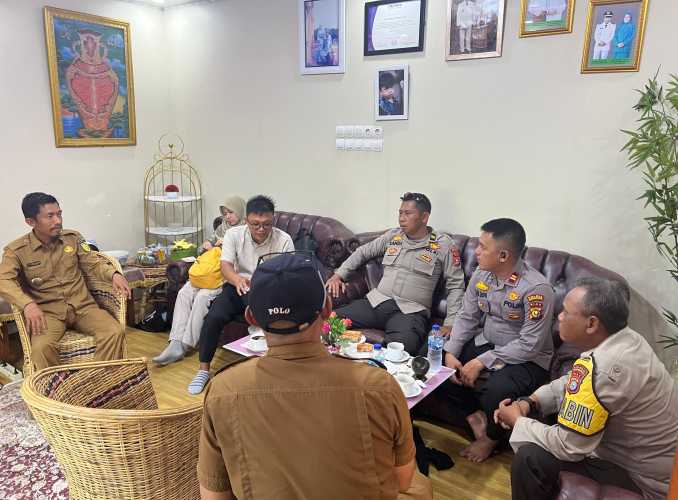 Polsek Mandah Koordinasi Persiapan Panen Jagung untuk Dukung Swasembada Pangan di Desa Pelanduk