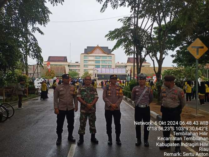 Sertu Anton Lakukan  Pengamanan Kampanye Paslon Bupati di Wahana CFD