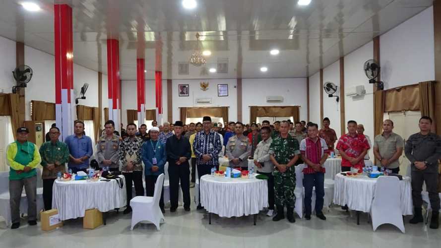 Sambut Ramadhan, Polres Inhil Gelar Baksos dan Silaturahmi