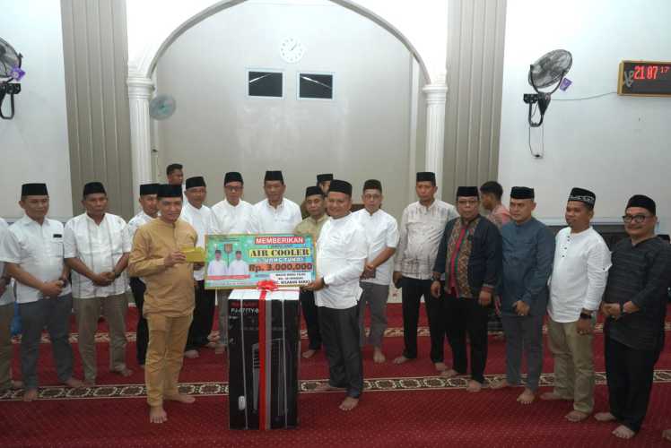Camat Kisbar Sambut Timsus Safari Ramadhan Pemkab Asahan