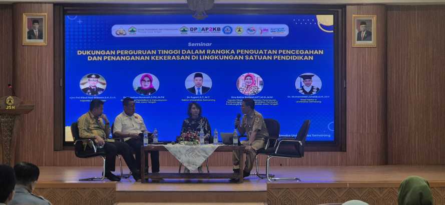 Polda Jateng Bersama Universitas Semarang Ajak Masyarakat Wujudkan Pendidikan Tanpa Kekerasan