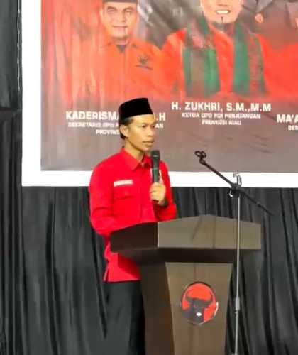 Pesan Menggelegar Ketua PDIP Inhil: Satu Barisan, Satu Tujuan, Jangan Biarkan Perjuangan Terpecah!