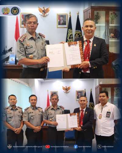 Lapas Tembilahan Jalin MoU dengan LBH untuk Maksimalkan Pemenuhan Hak Warga Binaan