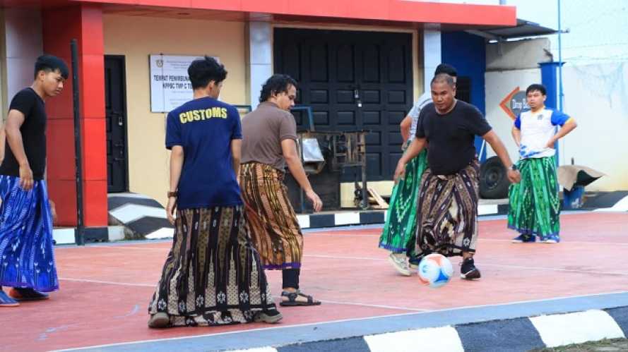 Meriahkan HUT RI Ke -80, Bea Cukai Tembilahan Gelar Perlombaan Antra Unit