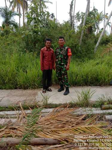 Sertu Wisnu Sosialisasi Penanganan Kathutlah