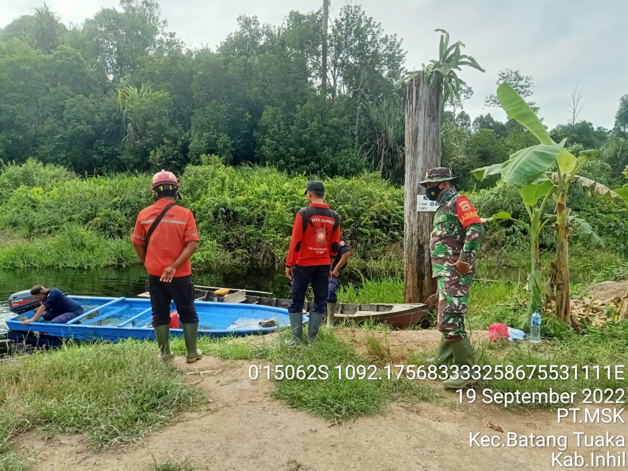 Kopda Sihabuddin Babinsa Koramil 12/Batang Tuaka Mengutamakan Kesehatan Masyarakat