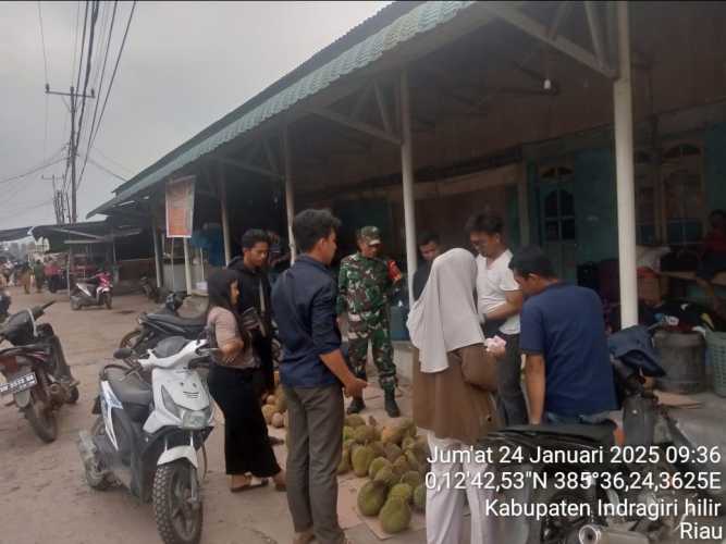 Kopda R.Hutabarat, melaksanakan kegiatan wanwil dengan masyarakat Ringin Jaya
