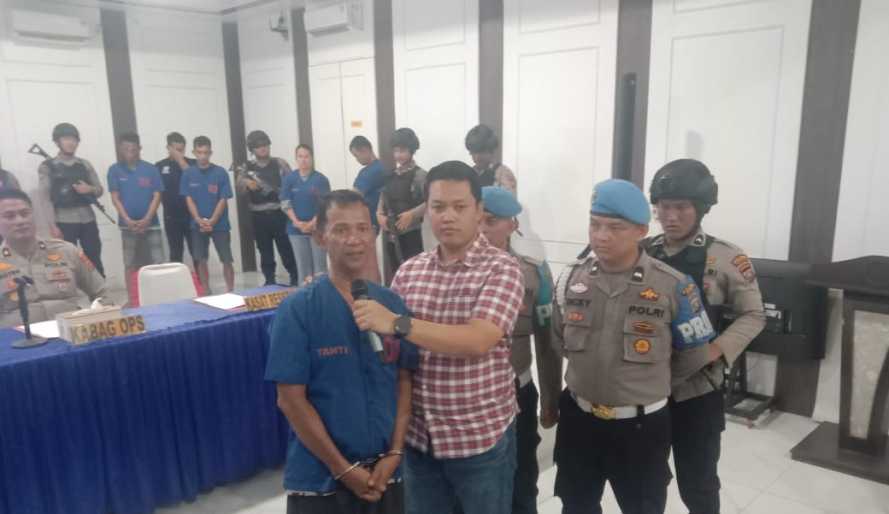 Unit Jatanras Satreskrim Polres Asahan berhasil meringkus komplotan pelaku spesialis perampokan Ruko