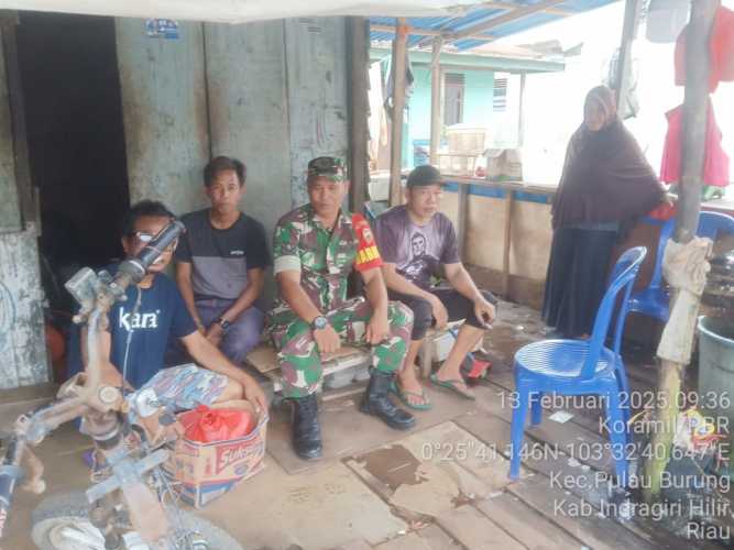 Dengan Komsos, Serda Hendra Kardi Berikan Contoh Tingkatkan Kualitas Hidup