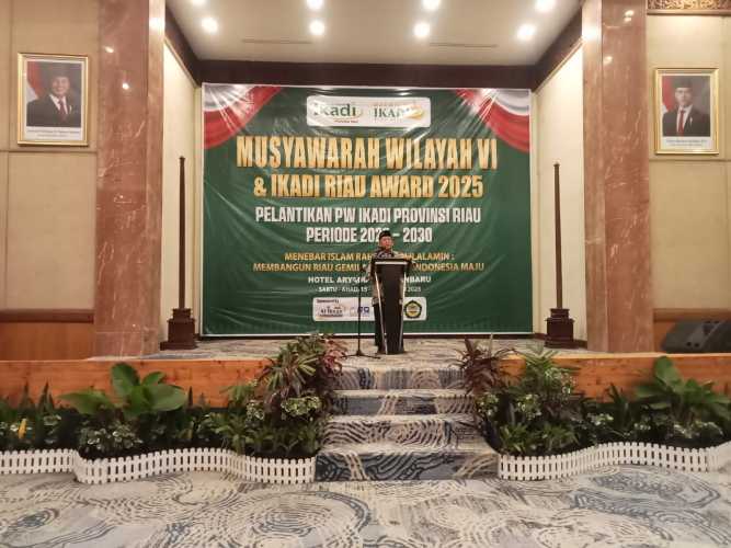 Ikadi Riau Gelar Muswil VI dan Ikadi Award 2025