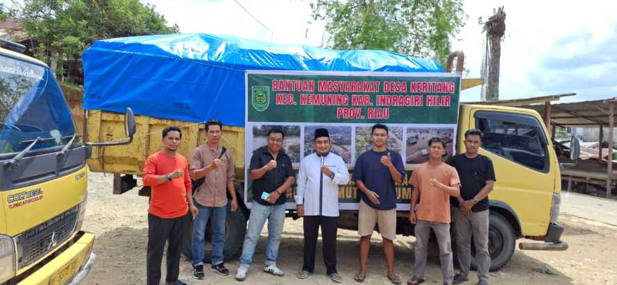 Solidaritas Tanpa Batas, Desa Keritang Kirim Gelombang Bantuan ke Korban Banjir Bandang Sumatra”