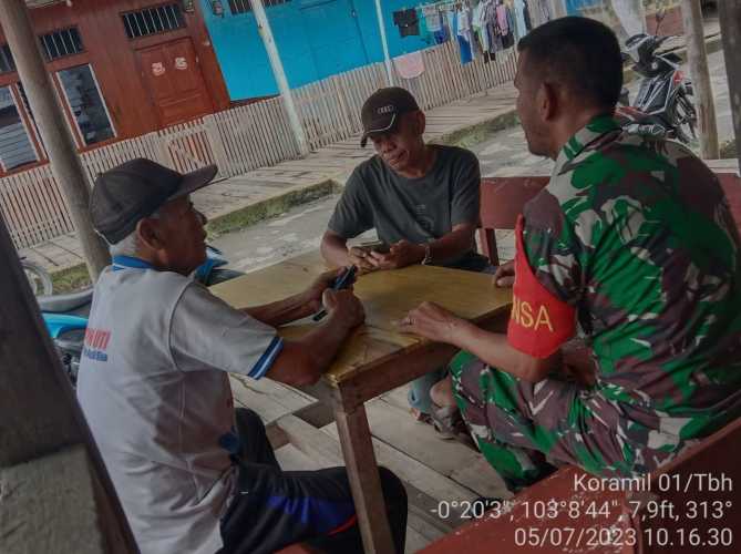 Serda OKI Candra Galang Jaring Sebagai Mata dan Telinga di Wilayah Binaan