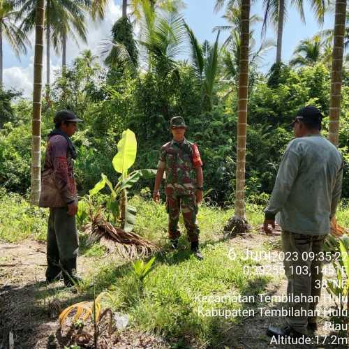 Serda Ronald Manalu Berikan Perhatian Khusus Kepada Pemilik Lahan