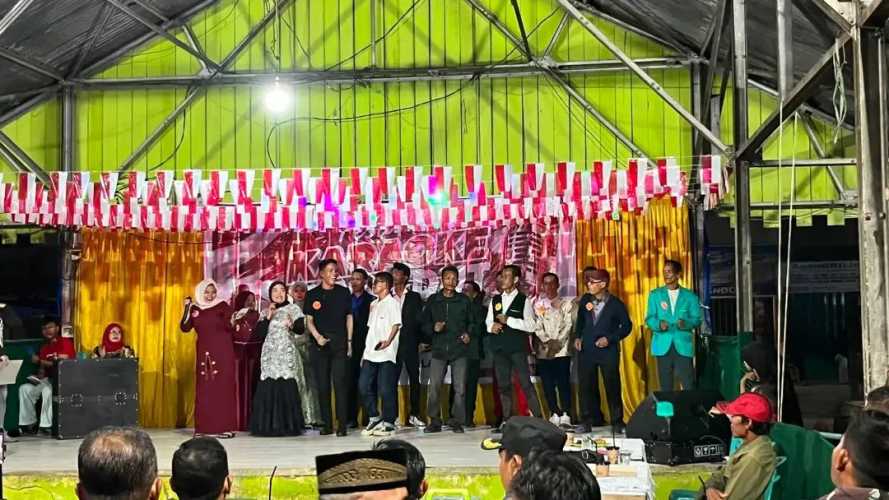 Festival Karaoke Dangdut Desa Pulau Palas Resmi Dibuka, Semarakkan Kehidupan Budaya Masyarakat