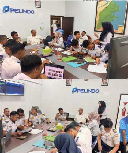 Kepala KSOP Kelas IV Tembilahan Ikuti Coklit Bulan Desember Bersama PT Pelindo