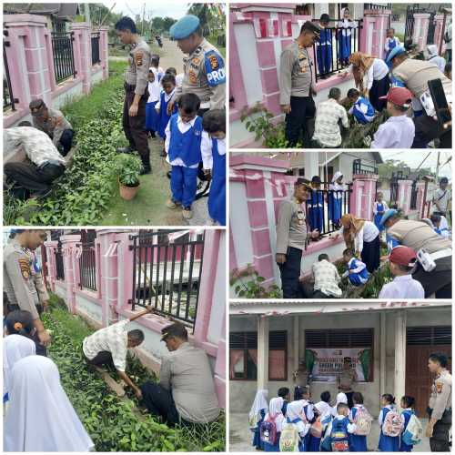 Polsek Kuindra melaksanakan program Green Policing