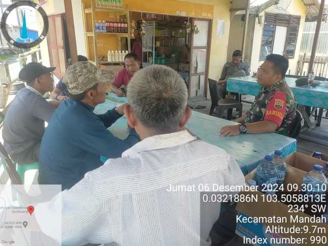 Serka Dedi Bisono Hidupkan Kembali Jalinan Komunikasi  Antar Warga