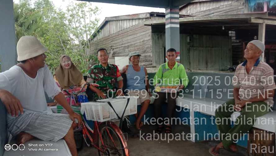 Dengan Komsos, Sertu M. Yasin Dengarkan Aspirasi Masyarakat
