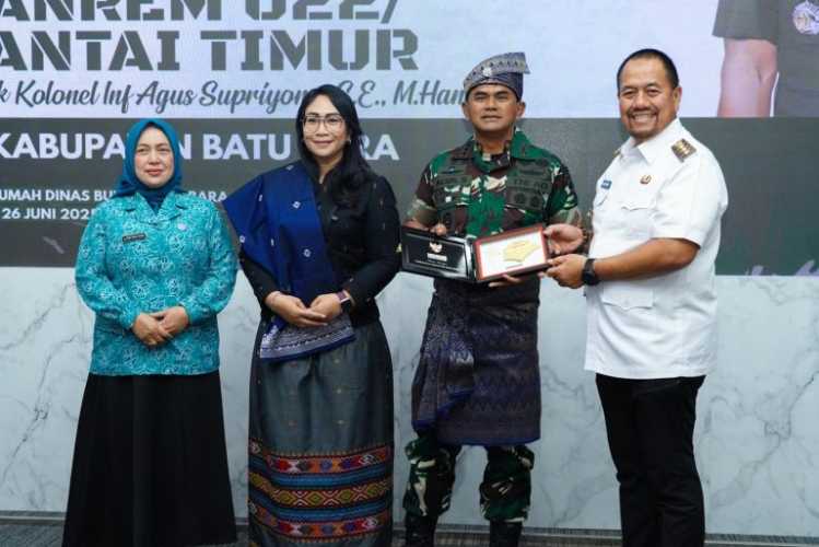Danrem 022/Pantai Timur Bertemu Bupati Batu Bara, Bahas Potensi Dan Keamanan Daerah