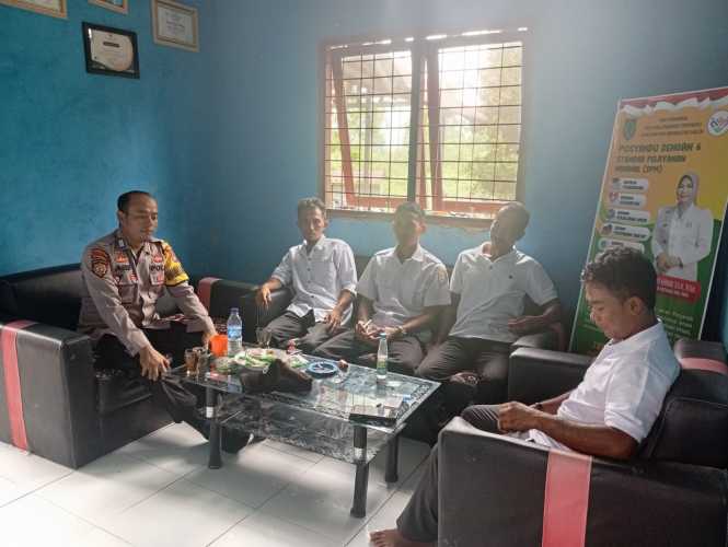 Bhabinkamtibmas Polsek Kuindra Lakukan Harkamtibmas dengan Metode DDS