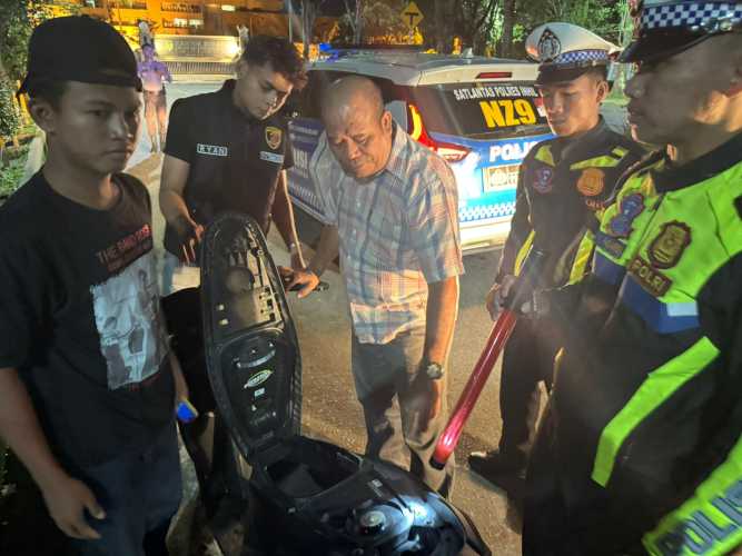 Tim Raga Polres Inhil Intensifkan Patroli Malam KRYD, Sasar Premanisme dan Kejahatan Jalanan di Titik Rawan