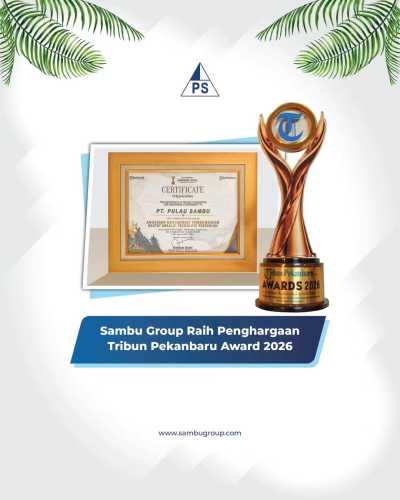 Sambu Group Raih Penghargaan Tribun Pekanbaru Awards 2026