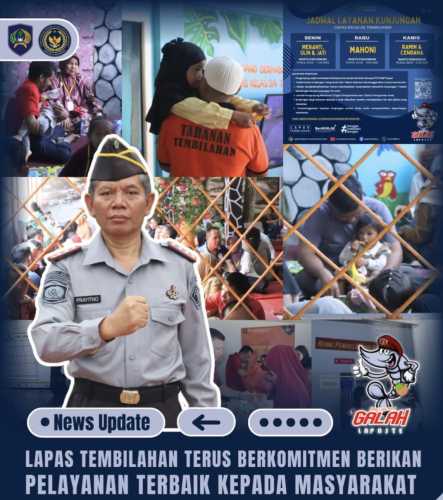 Lapas Tembilahan Terus Berkomitmen Berikan Pelayanan Terbaik Kepada Masyarakat