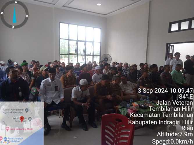 Danramil 01/Tembilahan Hadiri Sosialisasi Program BPJS Bersama RT/RW Se- Kecamatan Tembilahan