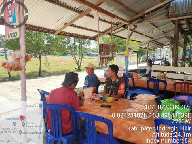 Cegah Demam Berdarah, Serda Roliansyah Himbau Warga Jaga Sanitasi Lingkungan