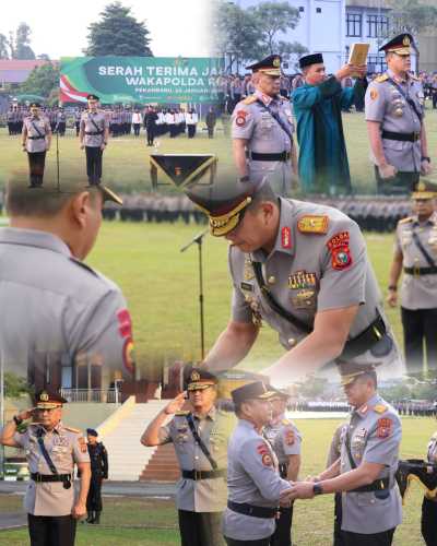 Kapolda Riau Pimpin Sertijab, Wakapolda Resmi Dijabat Brigjen Hengki Haryadi
