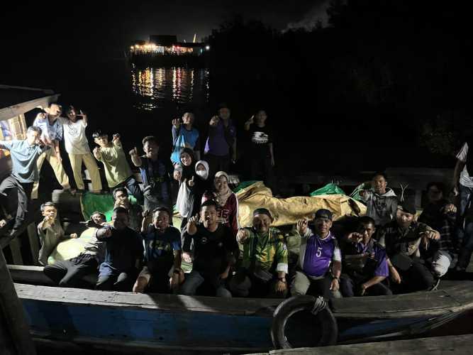 Organisasi Masyarakat Pulau Burung Galang Dana Bagi Aksi Kemanusiaan Bencana Sumatera dan Aceh