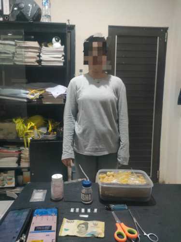 Polsek Pulau Burung Ungkap Kasus Narkotika, Satu Tersangka Diamankan dengan Barang Bukti Shabu 0,60 Gram