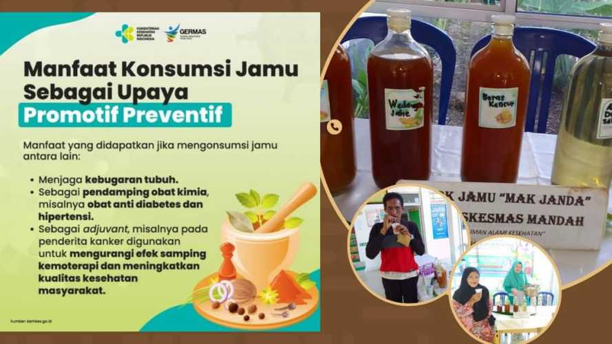 Manfaat Konsumsi Jamu Sebagai Upaya Promotif dan Preventif