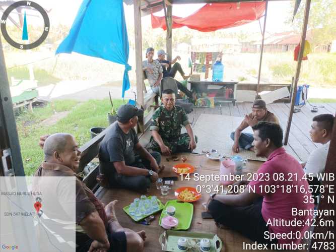 Serka J.Sialagan Cegah Dampak Buruk Karhutlah Akan Kesehatan Pernafasan
